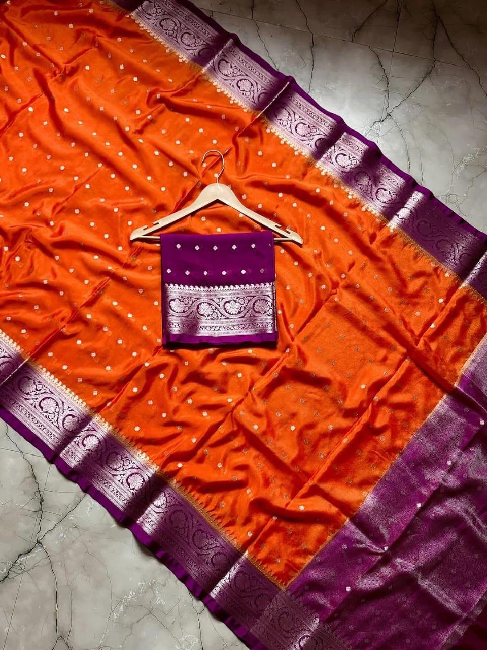 Warm Silk Fancy Butti Saree